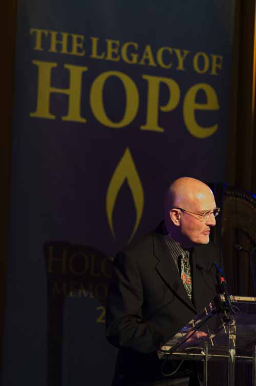 Peter Finch at Holocaust Memorial Day 2010