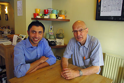 Peter Finch and Kasim Ali