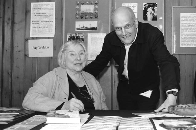 Fay Weldon & Peter Finch