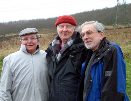 <font face="Arial, Helvetica, sans-serif"><font size="2">George Brinley Evans, Morgan Francis & Norman Burns