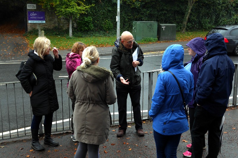 Peter Finch on the Roald Dahl walk