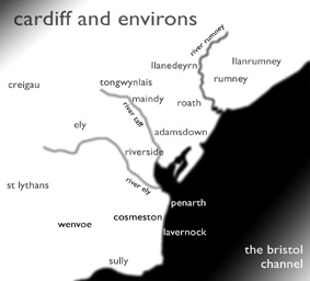 Real cardiff Two Map