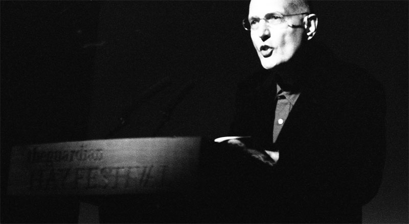 Peter Finch at Hay festival 2008