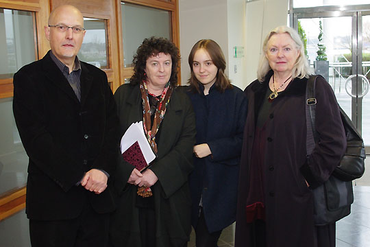 Peter Finch, Carol Ann Duffy, Ella Duffy, Gllian Clarke