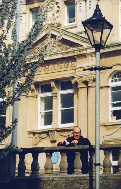 Peter Finch in Mount Stuart Square, 2000