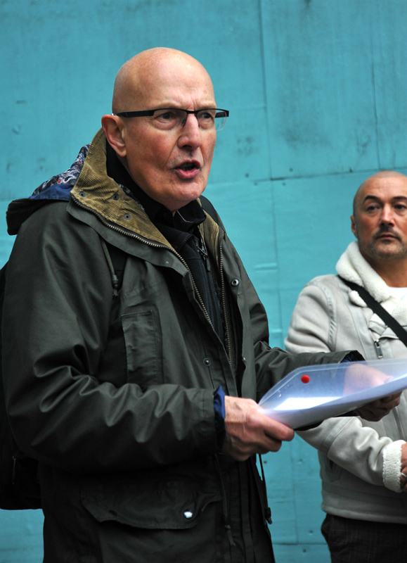 Walking Cardiff launch photo John Briggs